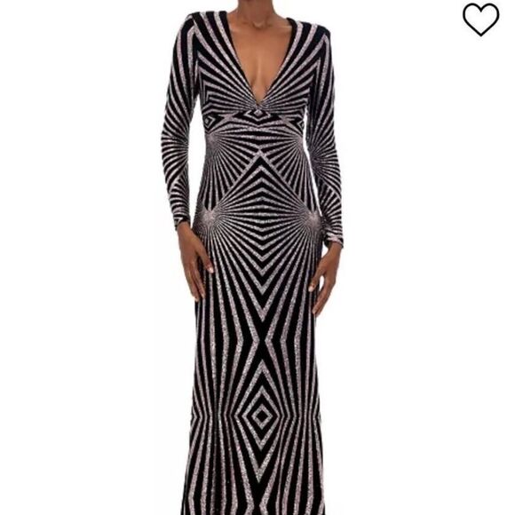NWT Betsy & Adam gown - Picture 1 of 6